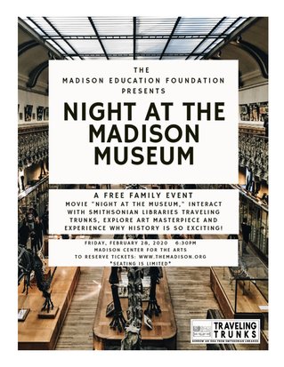 NIGHT AT THE MADISON MUSEUM